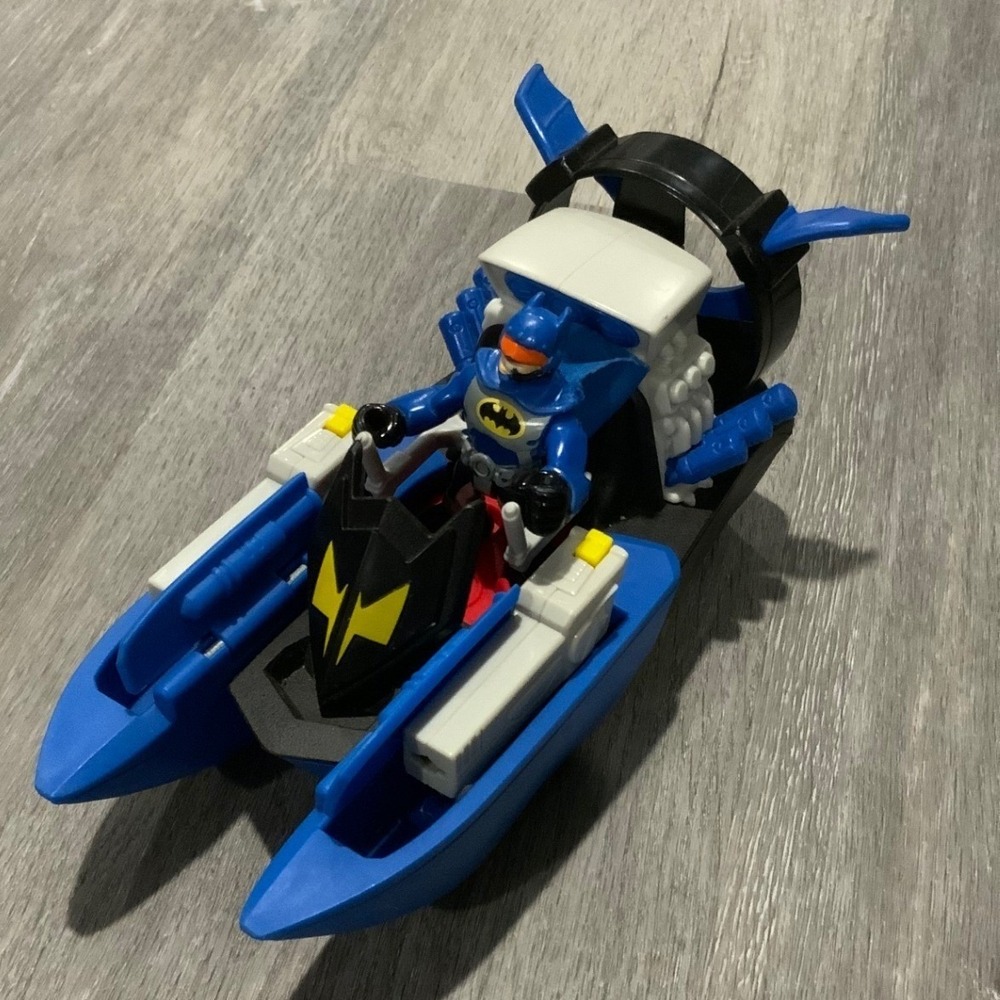 Fisher Price Imaginext DC Superfriends Batman Bat Boat with Action Figure 2014